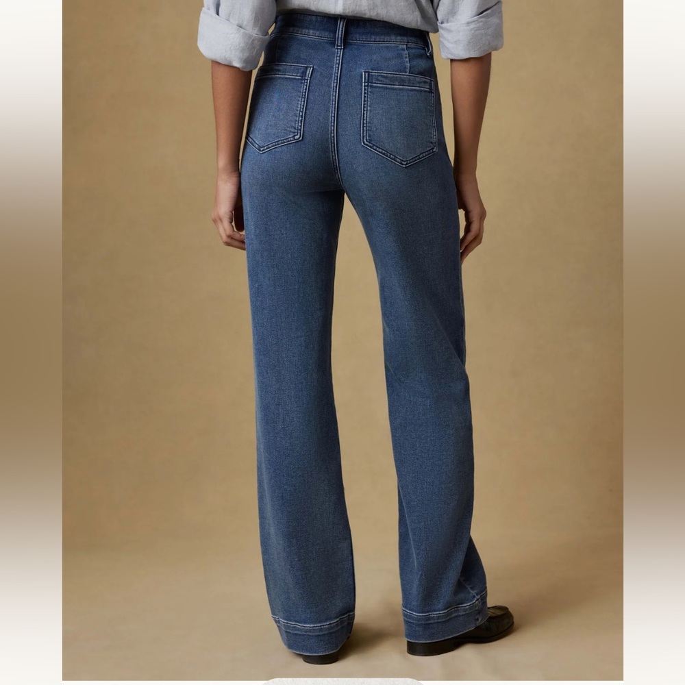Faherty Stretch Terry Patch Pocket Pant Jeans - Picture 7 of 7